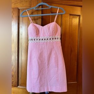 Vintage Lily Pulitzer Seersucker Mini Dress